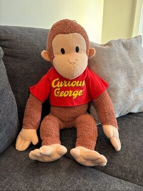 Large Curious George Plush Doll